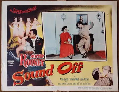 Sound Off Lobby Card Set Of 8 image 2