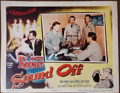 Sound Off Lobby Card Set Of 8 image 3