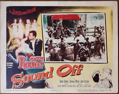 Sound Off Lobby Card Set Of 8 image 4