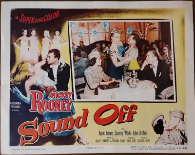 Sound Off Lobby Card Set Of 8 image 6