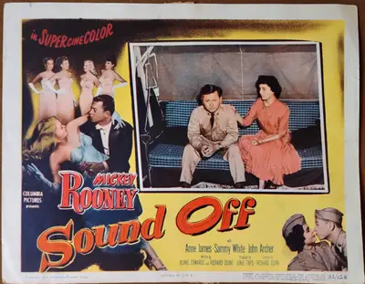 Sound Off Lobby Card Set Of 8 image 7