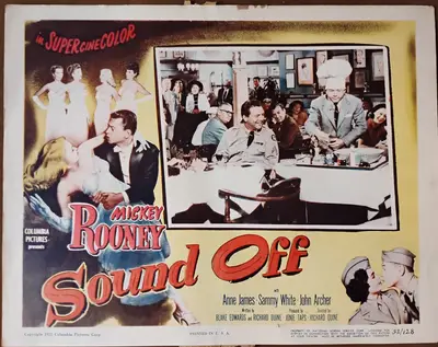 Sound Off Lobby Card Set Of 8 image 8