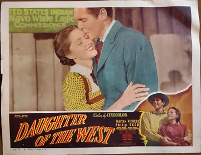 Daughter of the West Lobby Card Set Of 8 image 2
