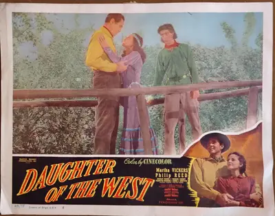 Daughter of the West Lobby Card Set Of 8 image 8