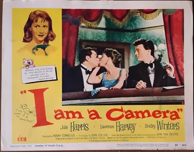 I Am a Camera Lobby Card Set Of 8 image 2