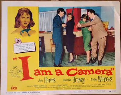 I Am a Camera Lobby Card Set Of 8 image 3