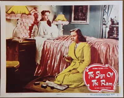 The Sign of the Ram Lobby Card Set Of 8 image 4