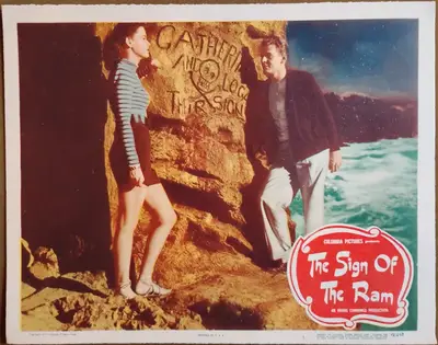 The Sign of the Ram Lobby Card Set Of 8 image 5