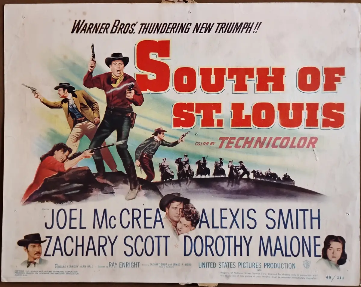 South of St. Louis Lobby Card Set Of 8