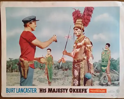 His Majesty O'Keefe Lobby Card Set Of 8 image 1