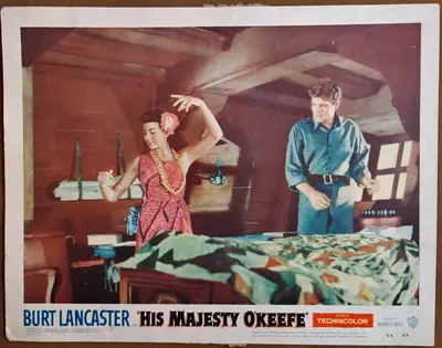 His Majesty O'Keefe Lobby Card Set Of 8 image 3