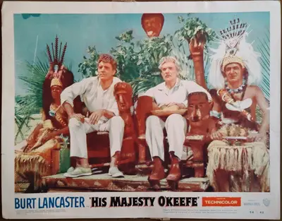 His Majesty O'Keefe Lobby Card Set Of 8 image 4