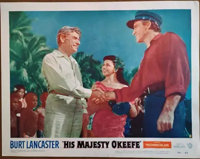 His Majesty O'Keefe Lobby Card Set Of 8 image 8