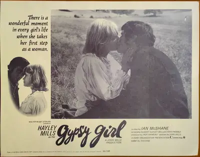 Sky West and Crooked AKA Gypsy Girl Lobby Card Set Of 8 image 3