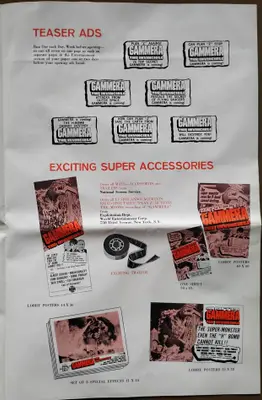 Gammera the Invincible Press Book image 6