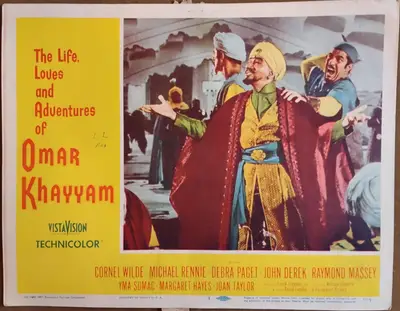 Omar Khayyam Lobby Card Set Of 8 image 2