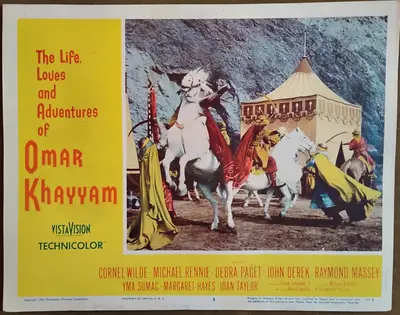 Omar Khayyam Lobby Card Set Of 8 image 4