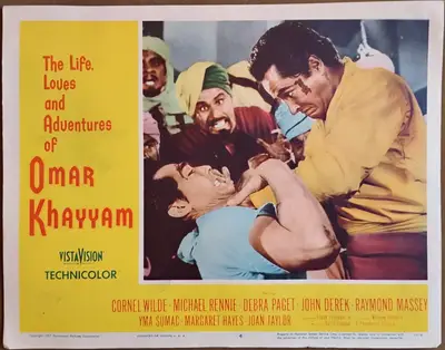 Omar Khayyam Lobby Card Set Of 8 image 5