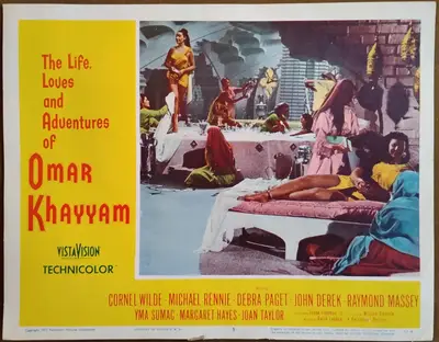 Omar Khayyam Lobby Card Set Of 8 image 6