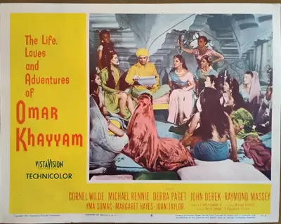 Omar Khayyam Lobby Card Set Of 8 image 7