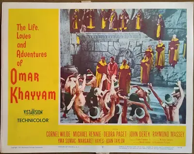 Omar Khayyam Lobby Card Set Of 8 image 8