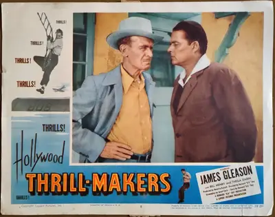 Hollywood Thrill-Makers Lobby Card Set Of 8 image 2