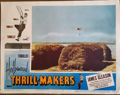 Hollywood Thrill-Makers Lobby Card Set Of 8 image 4