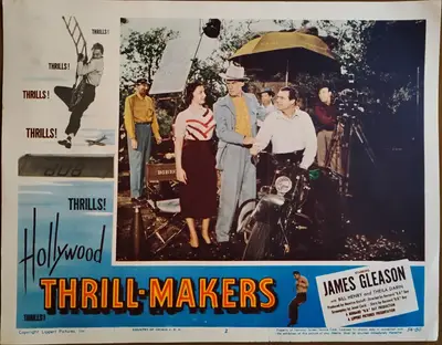 Hollywood Thrill-Makers Lobby Card Set Of 8 image 8