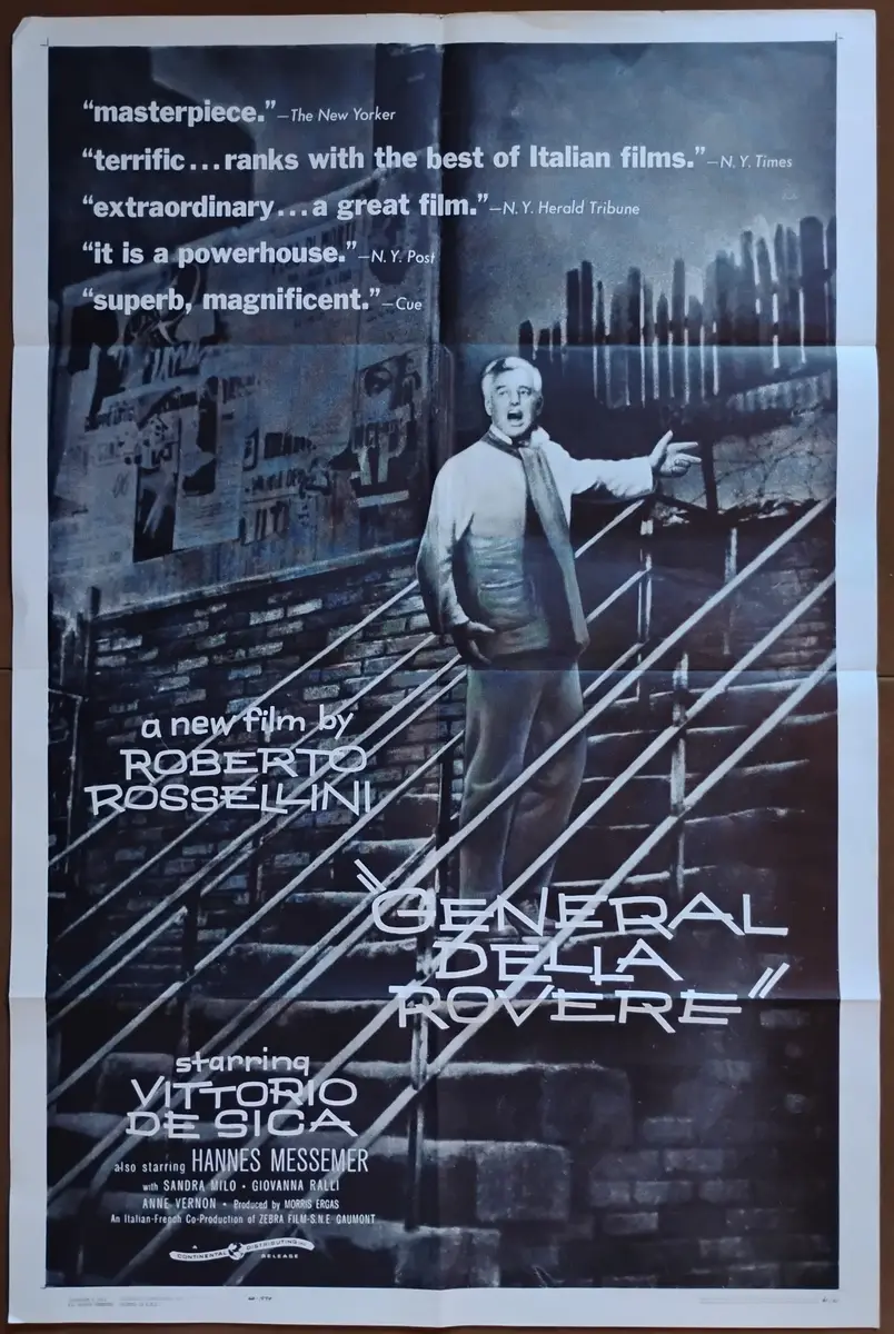 General Della Rovere One Sheet
