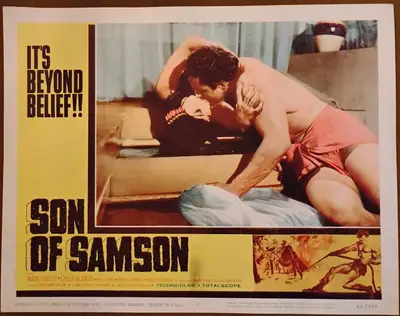 Son of Samson Lobby Cards (5) image 2