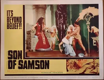 Son of Samson Lobby Cards (5) image 3