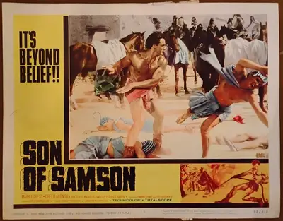 Son of Samson Lobby Cards (5) image 4