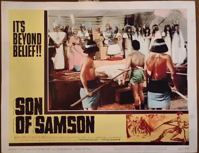 Son of Samson Lobby Cards (5) image 5