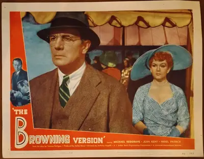 Browning Version Lobby Card Set Of 8 image 3