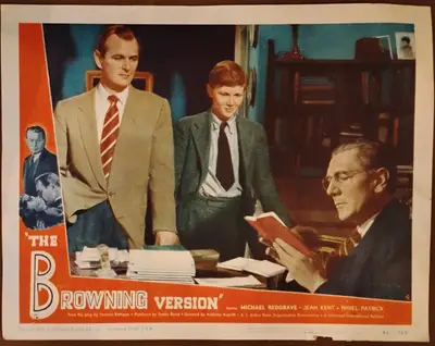 Browning Version Lobby Card Set Of 8 image 4