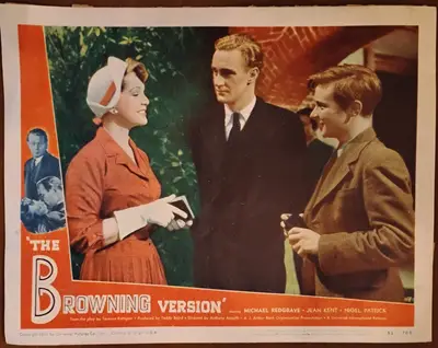 Browning Version Lobby Card Set Of 8 image 5