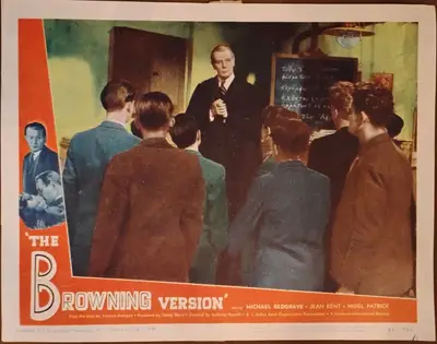 Browning Version Lobby Card Set Of 8 image 6