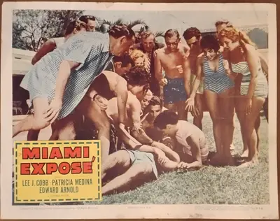 Miami Exposé Lobby Cards (6) image 5