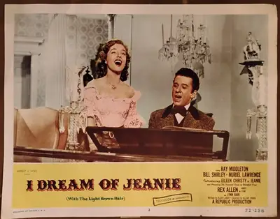 I Dream of Jeanie Lobby Card Set Of 8 image 6