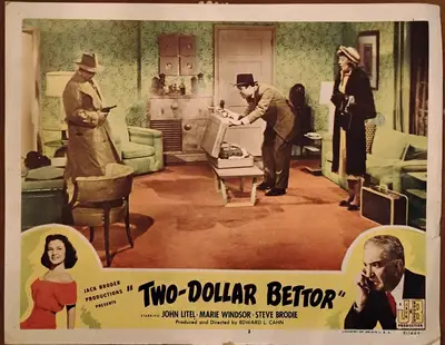 Two Dollar Bettor Lobby Card Set Of 8 image 3