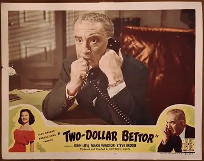 Two Dollar Bettor Lobby Card Set Of 8 image 7