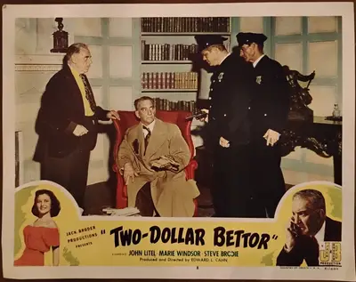 Two Dollar Bettor Lobby Card Set Of 8 image 8