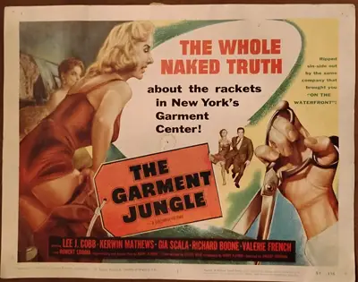 Garment Jungle Lobby Cards (4) image 1