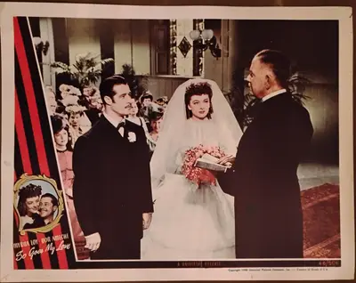 So Goes My Love Lobby Cards (5) image 4