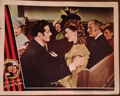 So Goes My Love Lobby Cards (5) image 5