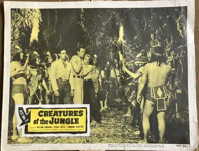 Sci-Fi/Horror Lobby Card Lot Of 46 (1950's/1960's) Various Titles. image 2