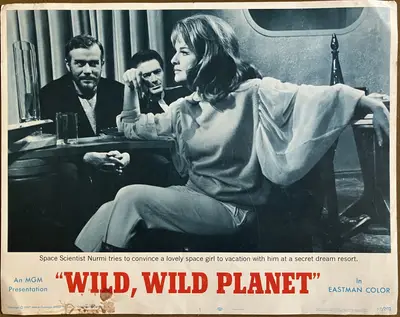 Sci-Fi/Horror Lobby Card Lot Of 46 (1950's/1960's) Various Titles. image 11