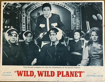 Sci-Fi/Horror Lobby Card Lot Of 46 (1950's/1960's) Various Titles. image 12