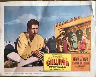 Sci-Fi/Horror Lobby Card Lot Of 46 (1950's/1960's) Various Titles. image 17