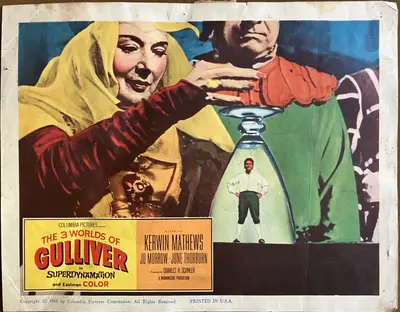 Sci-Fi/Horror Lobby Card Lot Of 46 (1950's/1960's) Various Titles. image 18